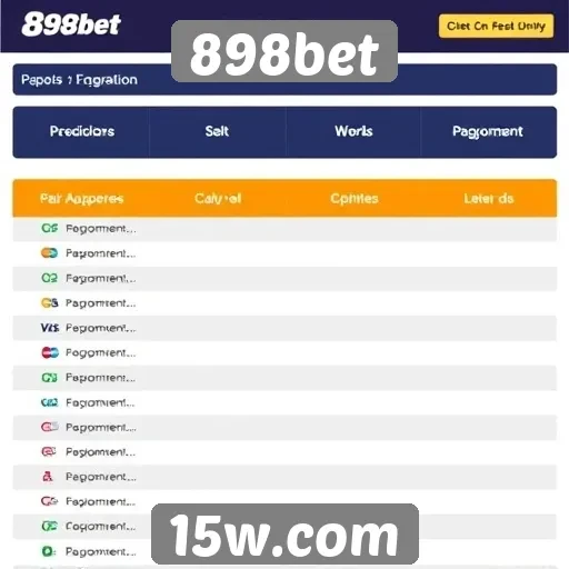 898bet: análise das opções de pagamento disponíveis